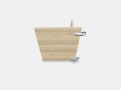 ENHET Corner panel 1 Low-poly 3D model