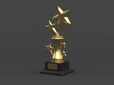 Trophy Cups 3D model 119