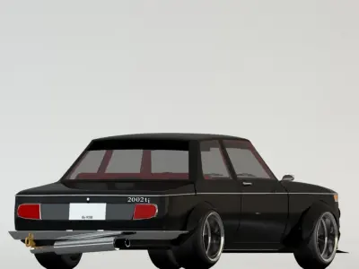 classic car 3D model