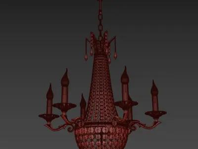  Chandelier Amelia E 1 6 6 502 GB 3D model