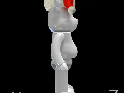 Christmas Bear Brick 3D model