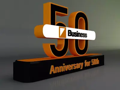  50 years anniversary 3d model a661c 3D model
