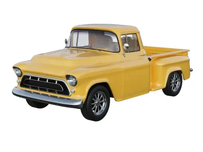 1957 Chevrolet Custom  3100 Stepside Pickup 3D model