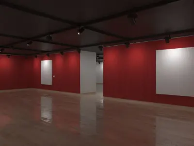 Art Gallery 002 3D model