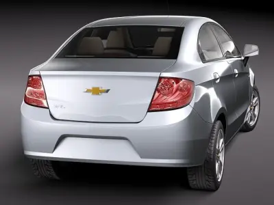 Chevrolet Sail CG 2011 3D model