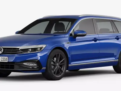 Volkswagen Passat Variant 2020 3D model