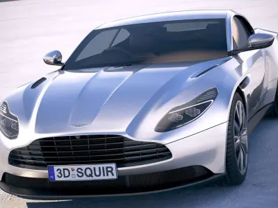 Aston Martin DB11 V8 2018 3D model