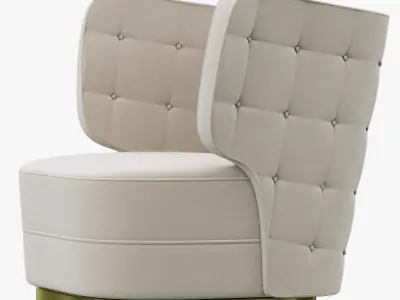 Brabbu George Armchair 3D model