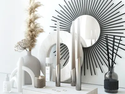 Light decorative set 3D model