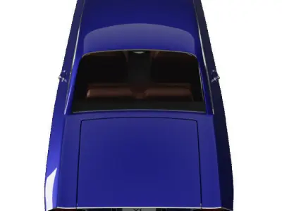 Classic Sports Car 3D model