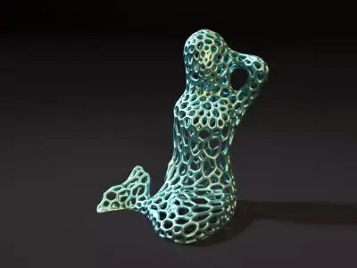 Mermaid 3D print model