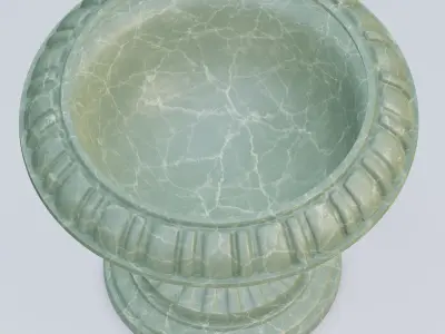 Garden urn planter12 3D model