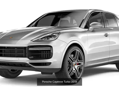 Collection of SUVs from the VAG brand 3D Model Pack