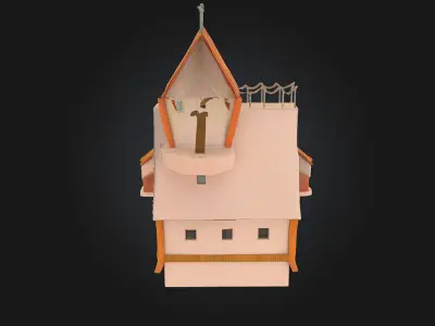 Whimsical Cottage 3D model purchase
