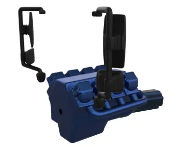 Free download Mirror and Engine SK Series Truck 3DPrintable STL  Free 3D print model