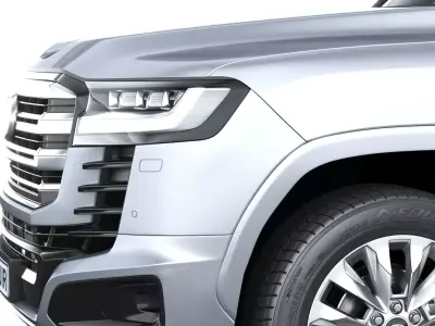 Toyota Land Cruiser 300 Hybrid 2026 3D model