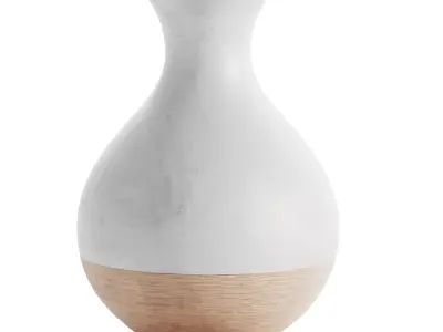 Vases Decor Set 3D model