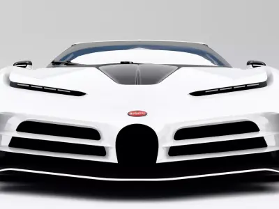 Bugatti Centodieci 2020 Low-poly 3D model purchase