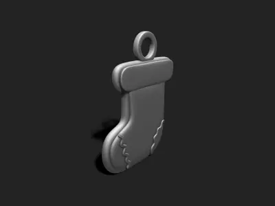 Christmas Cookie Ornament - Pendant -  Christmas Tree 10 3D print model