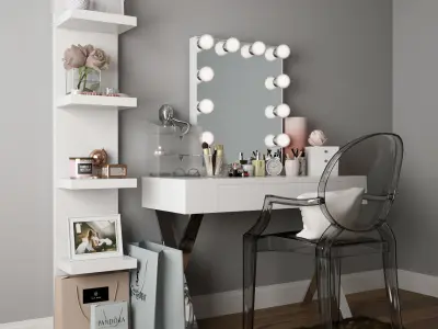 Dressing table 01 3D model