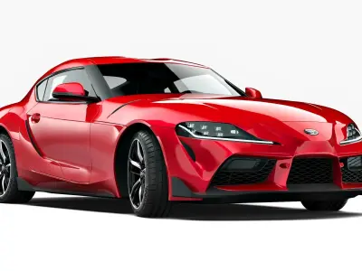 Toyota Supra 2020 3D model