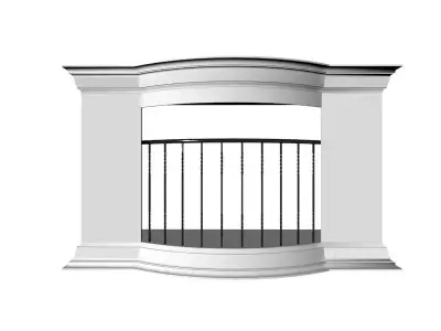 Fireplace 05 3D model