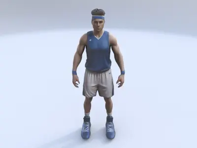 Basketball 3D model