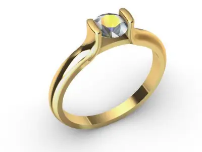 special ring for woman 3D print model