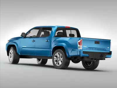 Toyota Tacoma 2016 3D model