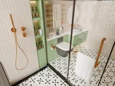 Bathroom 42 3D model