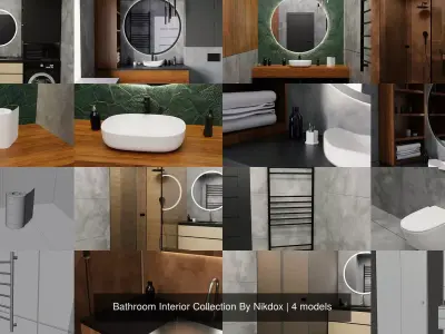 Bathroom Interior Collection By Nikdox