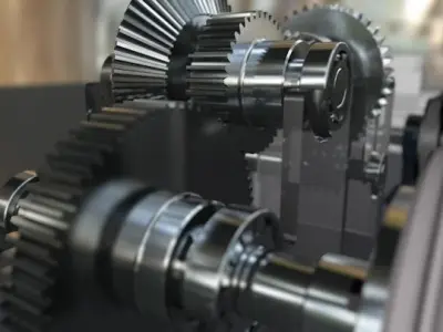 Speed Reduction System 3D model