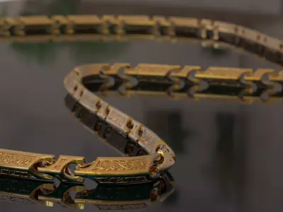 Anchor  Chain Men 3D print model