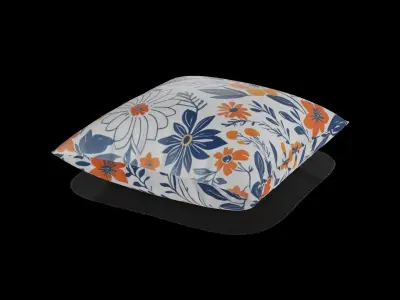 Home decorations Decorative Pillow Low-poly 3D model buy