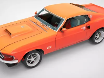 Sportcar Free 3D model