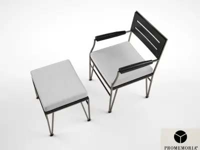 Promemoria Cernobbio chair 3D model