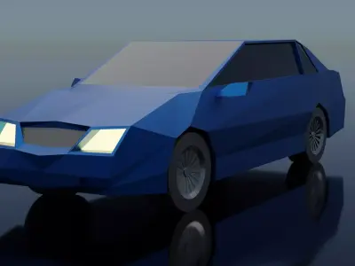 Car Lowpoly Free 3D model
