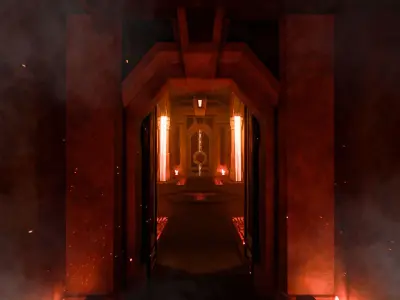 The WOW Stonevault Environment Model Pack 3D model