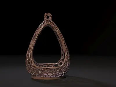 Bird feeder 3D print model