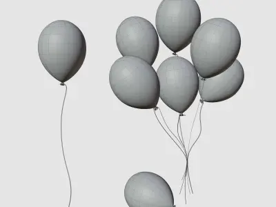 Balloon balloons 3D model