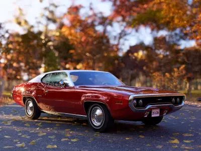 1971 Plymouth Satellite Sebring High Poly 3D model