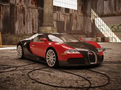 Bugatti Veyron 3D model