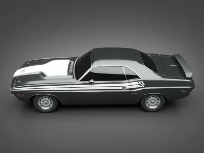 1971 Dodge Challenger RT 3D model