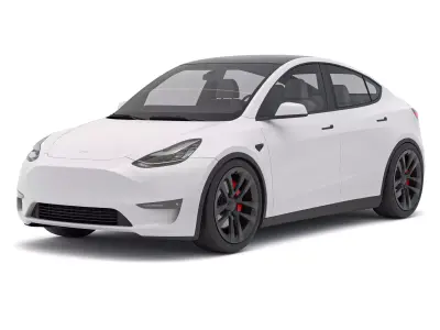 Tesla Y 2023 3D model