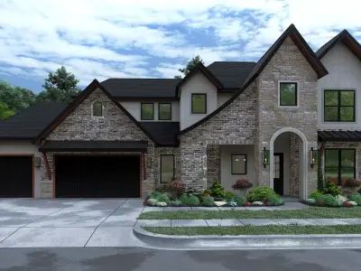 Contemporary House Stl-Dae Digital File 3D Model of the house 3D print model