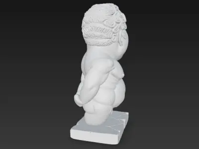 Ancient Greek Statue  3D print model