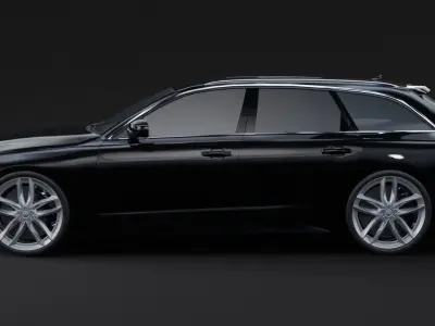 Audi A6 Avant 2017 3D model