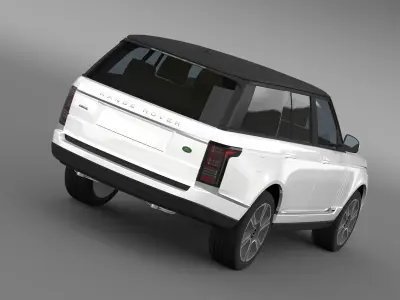 Range Rover Autobiography Hybrid L405 3D model