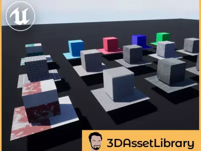 Concrete Vol 1 For Unreal Texture