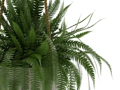 Clay Hanging Pot 3D model
